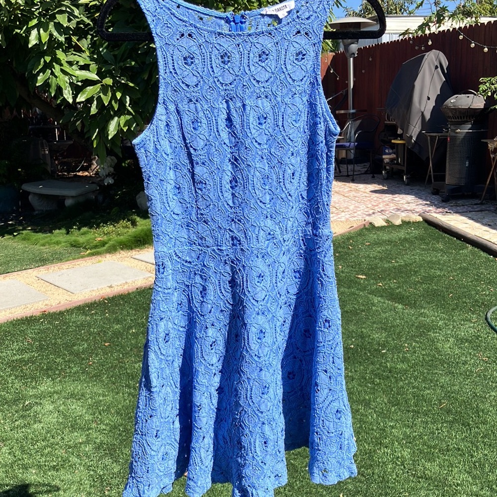 BB Dakota Renley Dress Blue lace size 4/6